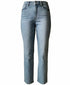 Tinseltown Juniors' Raw-Hem Mom Jeans Size 3